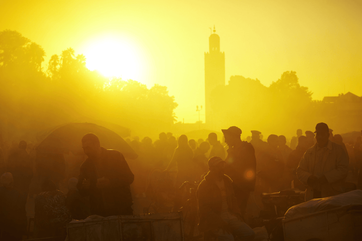Moroccan Sunset - David Loftus Print Shop