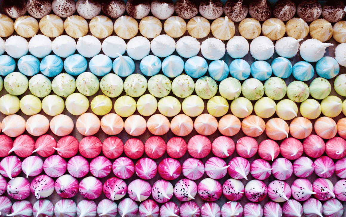 Rainbow Meringue - One - David Loftus Print Shop