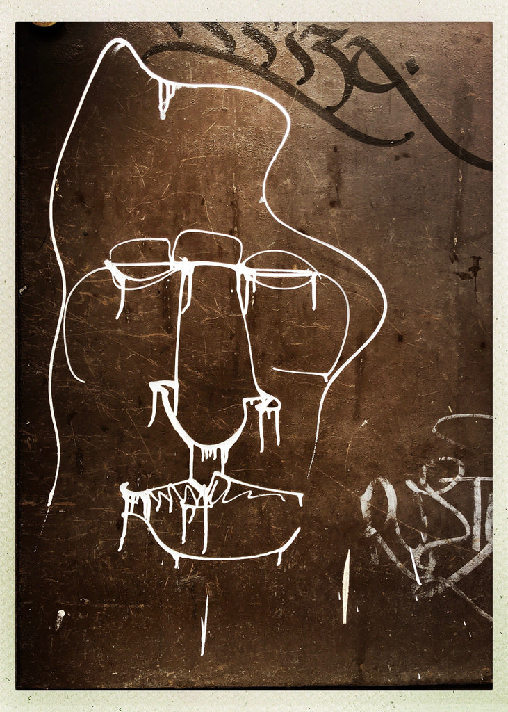 Graffiti Face - David Loftus Print Shop