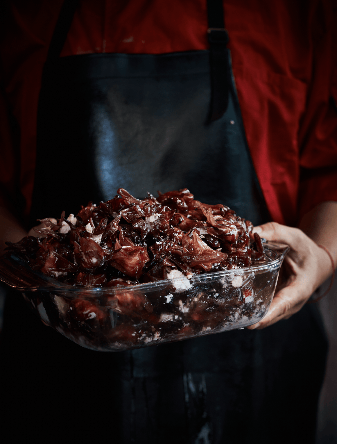 Hibiscus and Labneh - David Loftus Print Shop